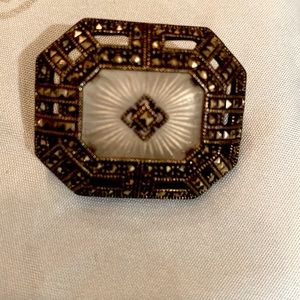 Judith Jack Art Deco..vintage Brooch